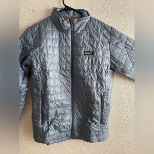 Men’s Patagonia Nano Puff Jacket - Light Plume Grey - Size Medium